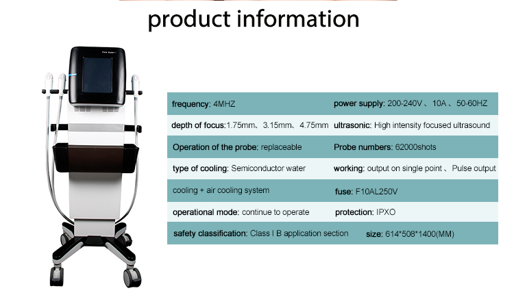 hifu machine for face body professional