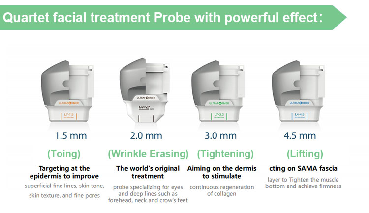 Portable 7d hifu ultrasound face lift skin tightening machine for sale