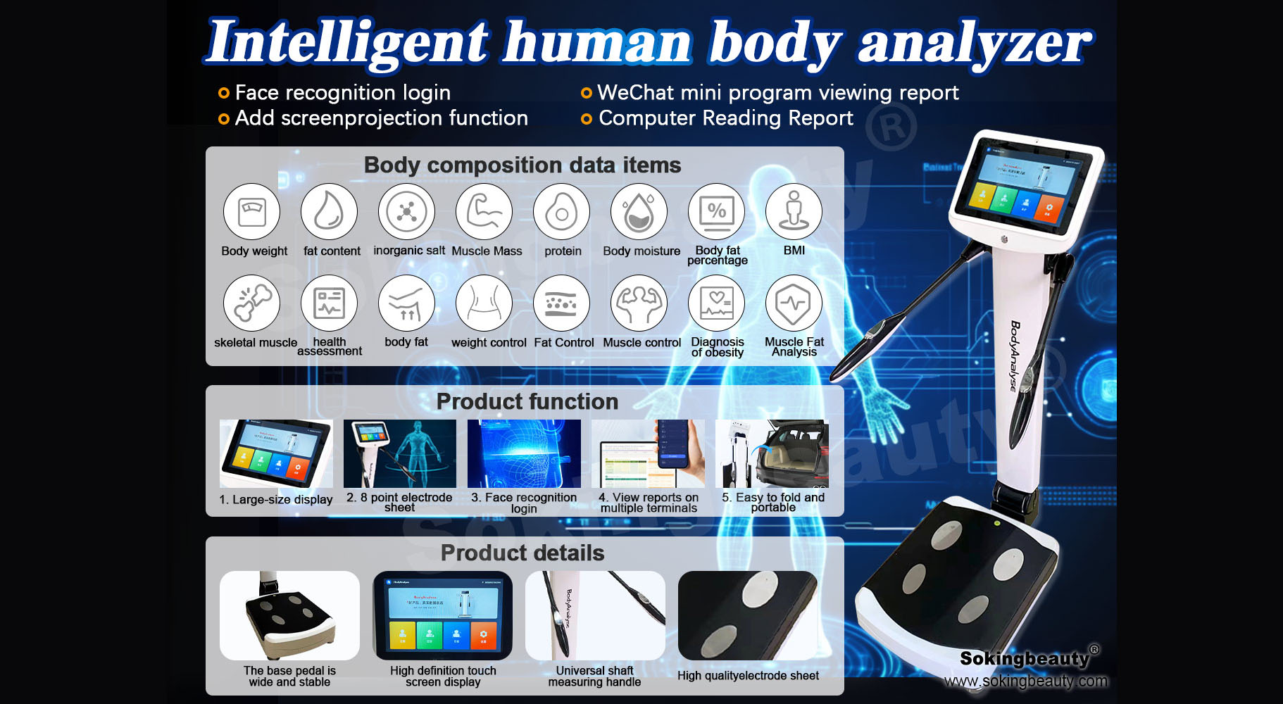 Body composition analyzer Device