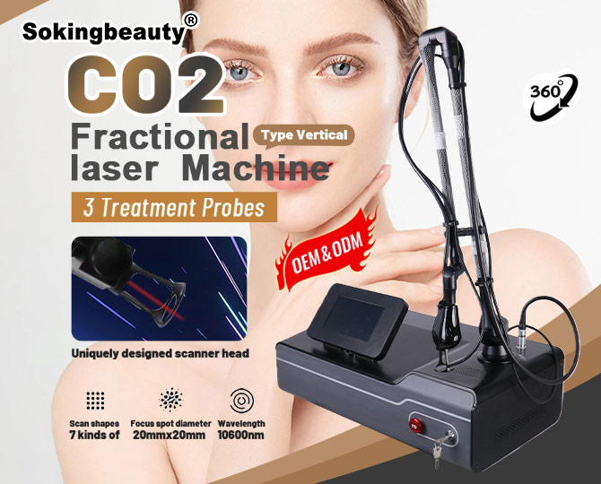 portable co2 fractional laser machine
