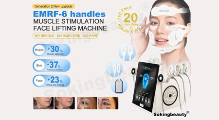 Face lifting EMRF machine