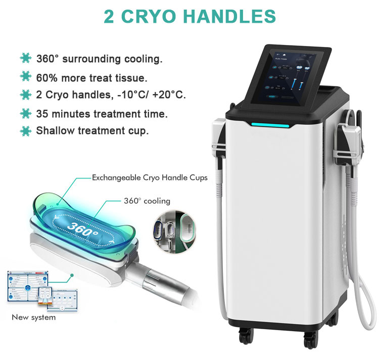 2in1 360 Cryo Teslasculptor Machine