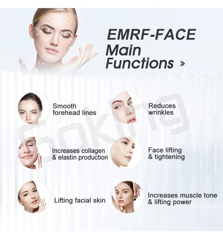 ems microcurrent face skin tightening lifting device