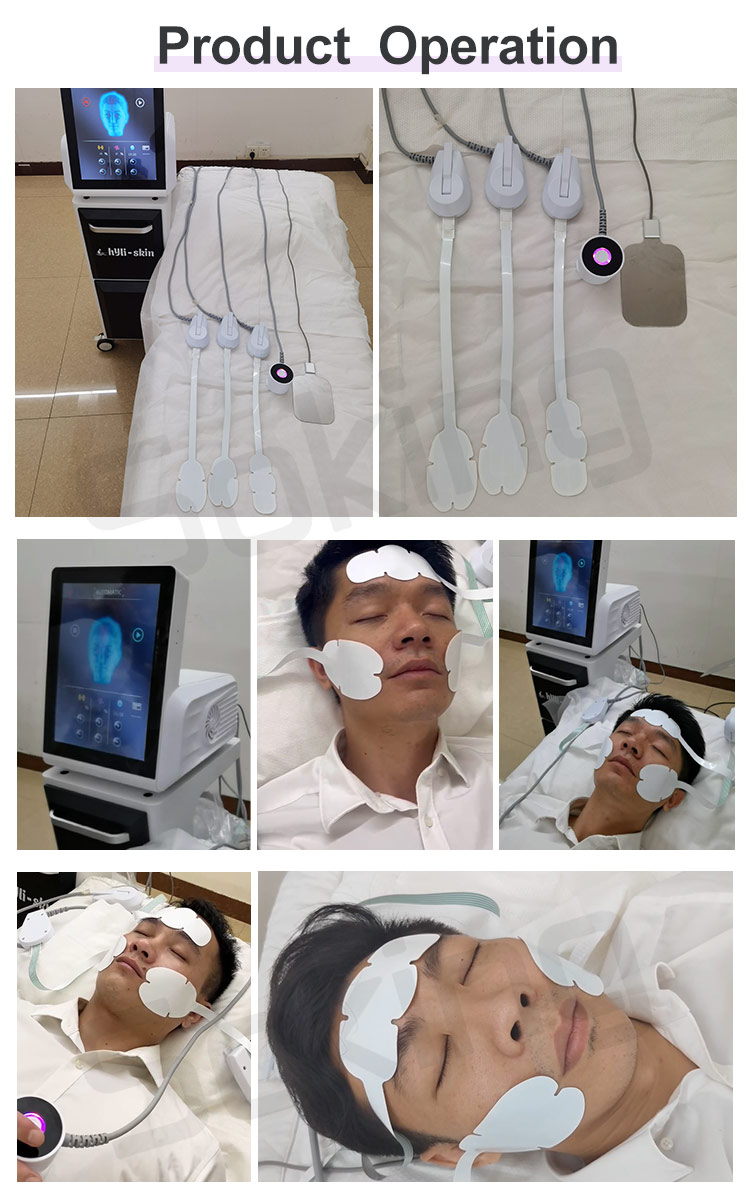 professional ems micro-current face & neck lifting anti-aging device