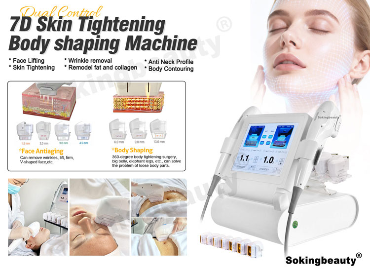 Portable 7D beauty machine