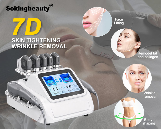 Desktop Dual‑Handles HIFU Beauty device