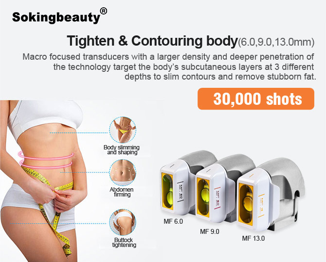 Dual‑Handle HIFU Salon Beauty device