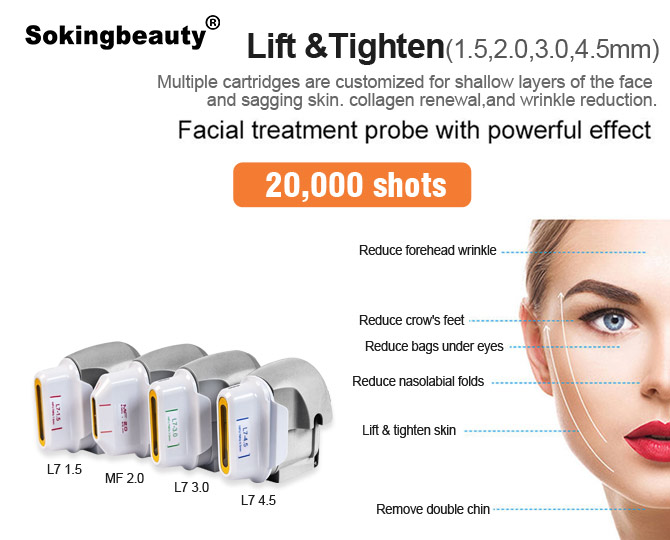 Dual‑Handle HIFU Salon Beauty machine