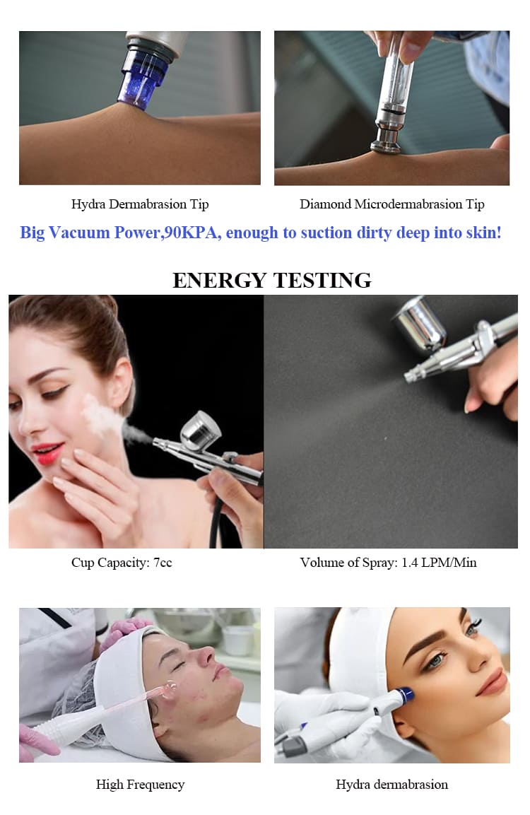 14 in 1 oxygen Hydra Facial Microdermabrasion Beauty Equipment