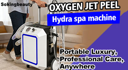 Mobile water Oxygen Skin Care Machine