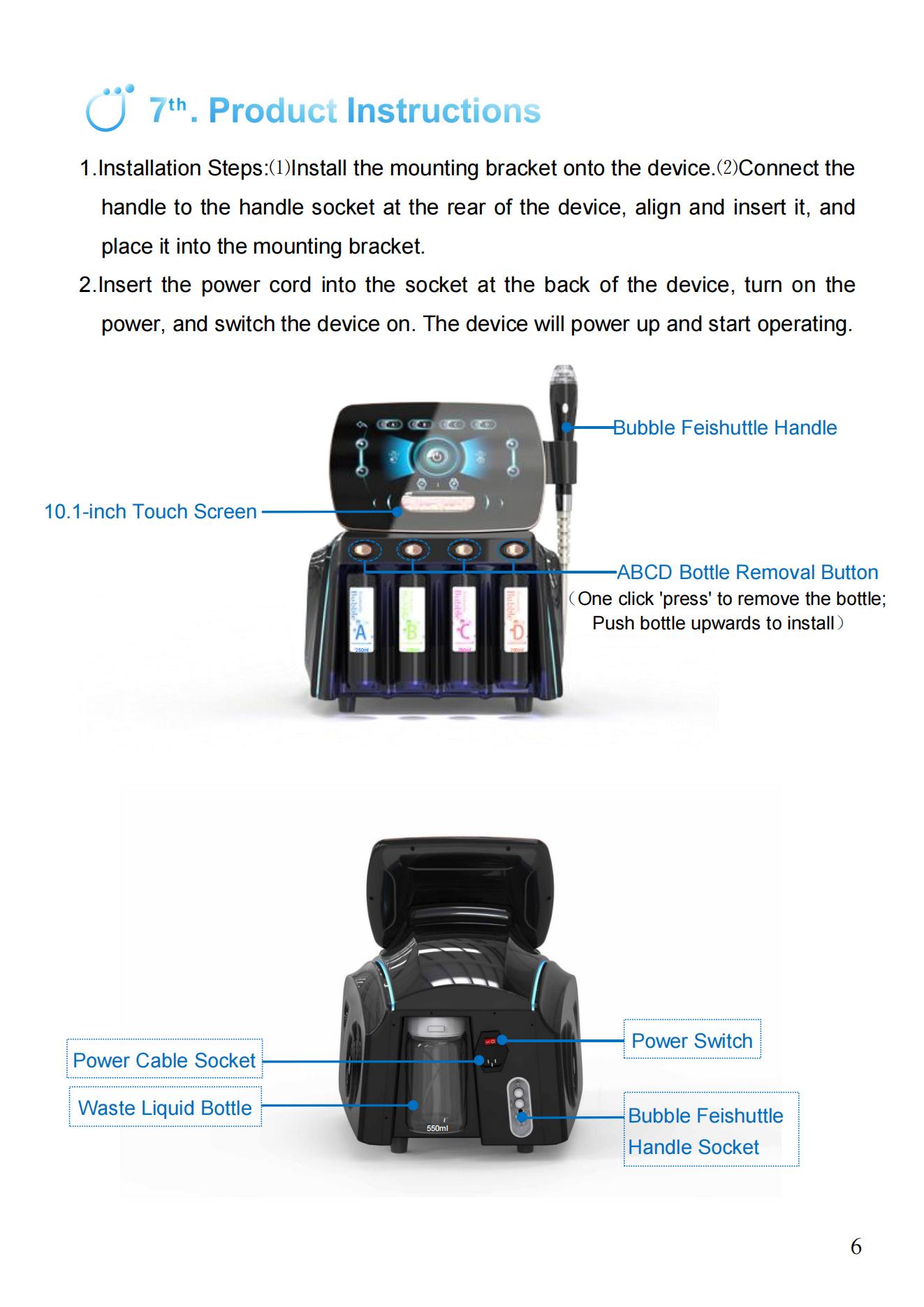 water hydro aqua facial moisturizing machine