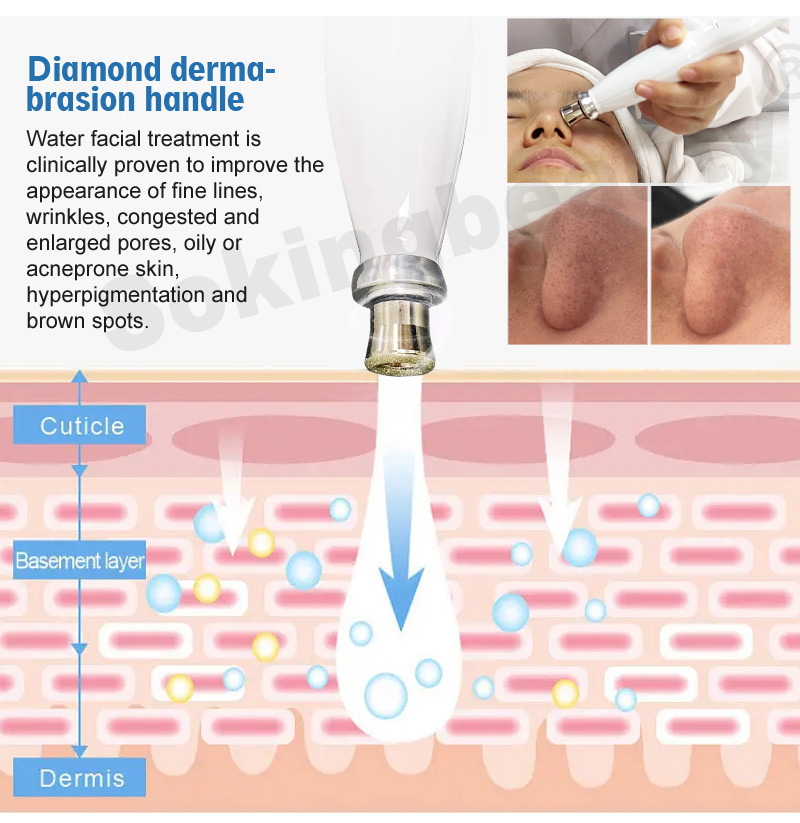 8IN1 Hydro Dermabrasion facial Diamond device