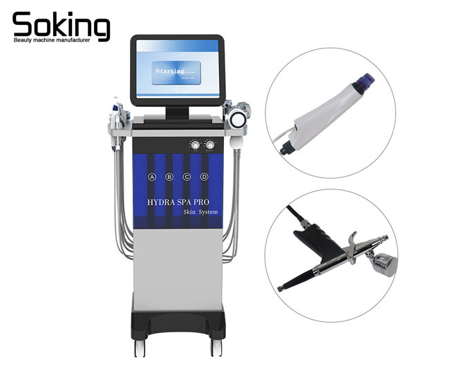 hydro dermabrasion cleaning device