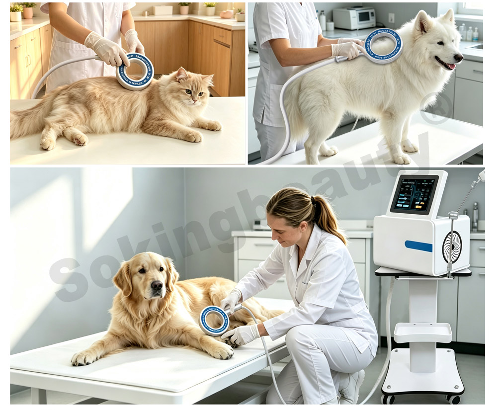 hard casing pemf magnetic device for horses