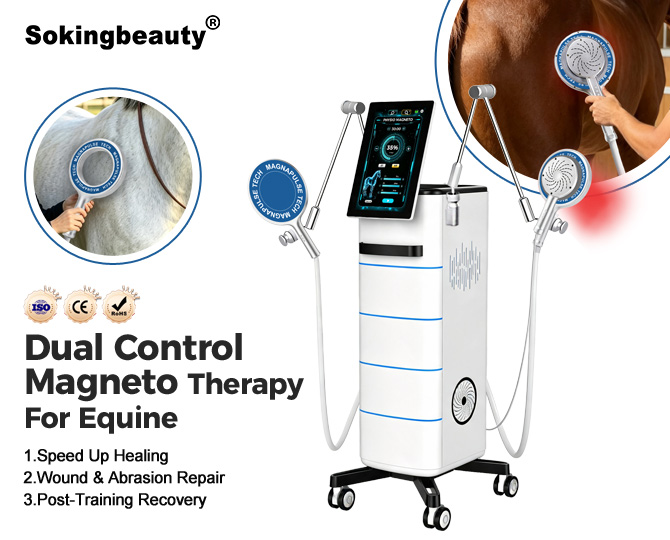 Standing Dual Channel Equine PEMF device