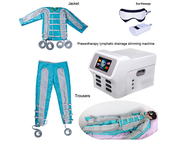 pressotherapy lymphatic drainage machine