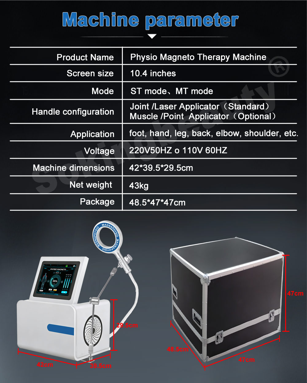 pulsed electromagnetic field therapy machine