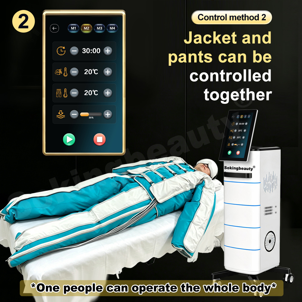 Stand‑Up Pressotherapy slimming equipment