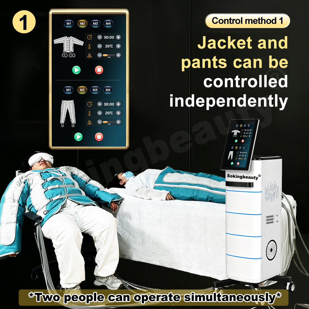 Stand‑Up Pressotherapy slimming device