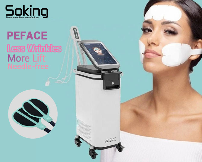 Latest Technology Hiemt Rf Pe Face Wrinkle Removal Face Lifting Machine