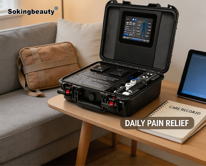 Shock Wave Magnetic Electronic Therapy Machine
