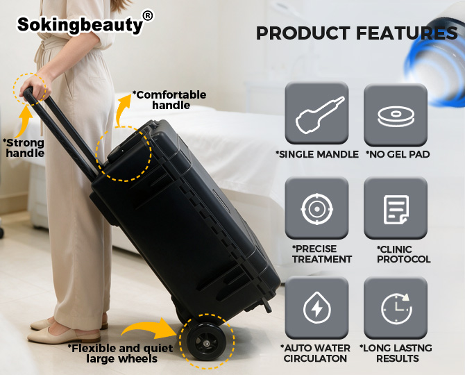 Trolley‑Case Focused Shockwave equipment