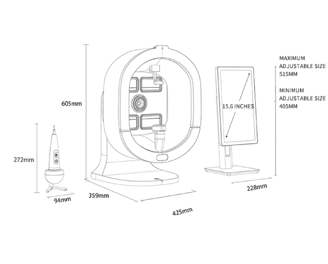 Professional Skin Analyzer Machine