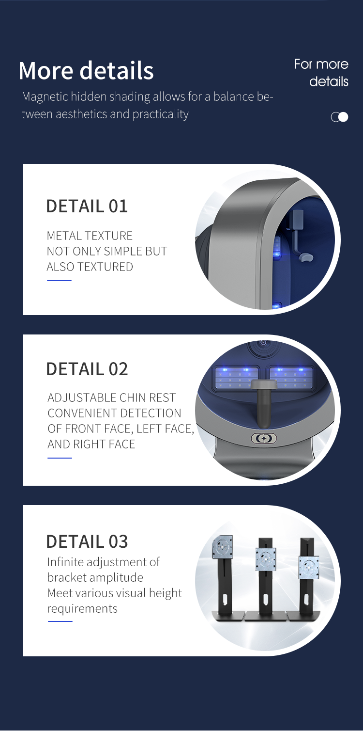 facial test analysis x5 pro machine