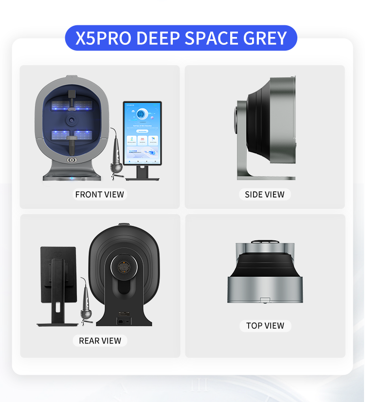 facial test analysis x5 pro machine