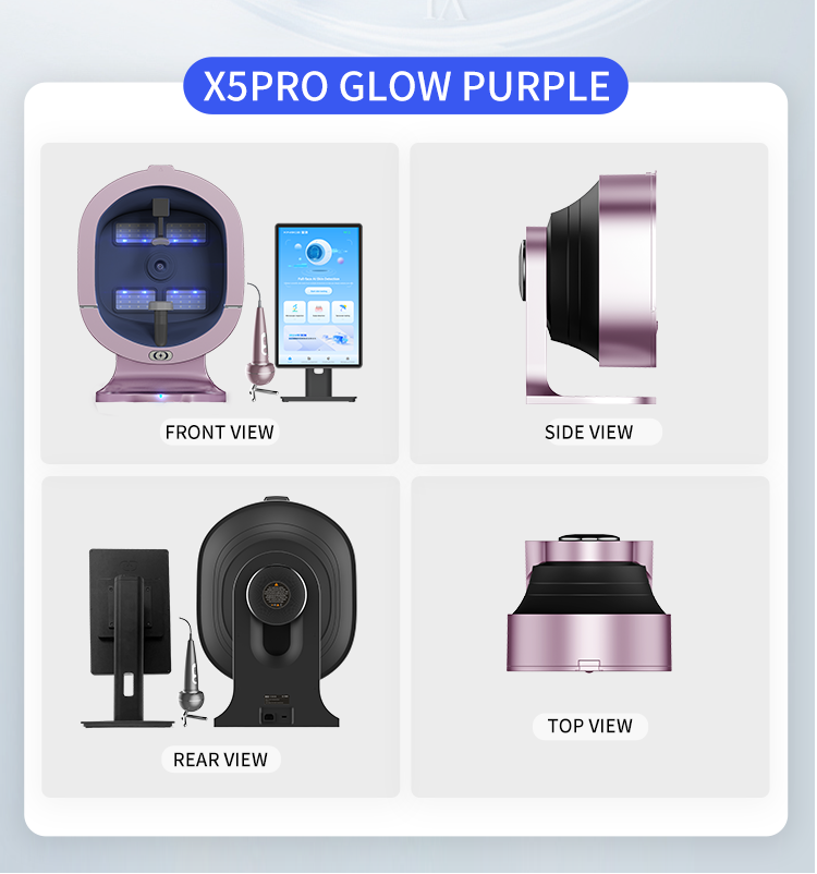 facial test analysis x5 pro machine