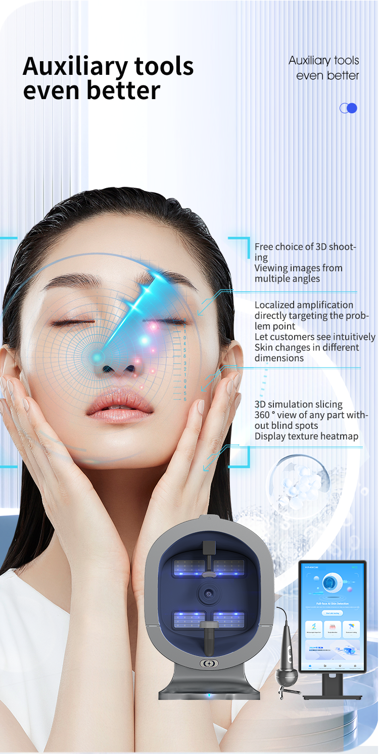 facial test analysis x5 pro machine