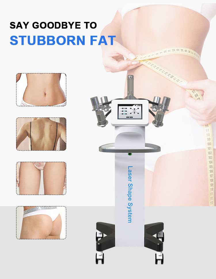 6D for body slimming 532nm cold laser diode laser fat burning beauty machine