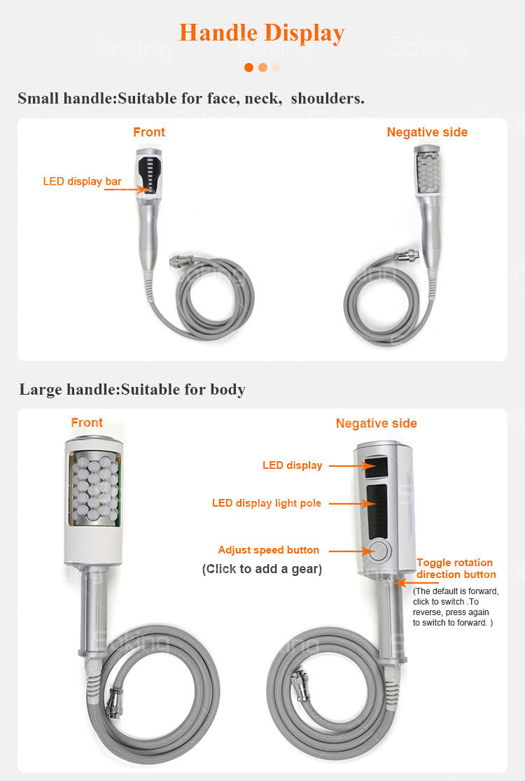 Endospheres therapy Device For Cellulite Treatment