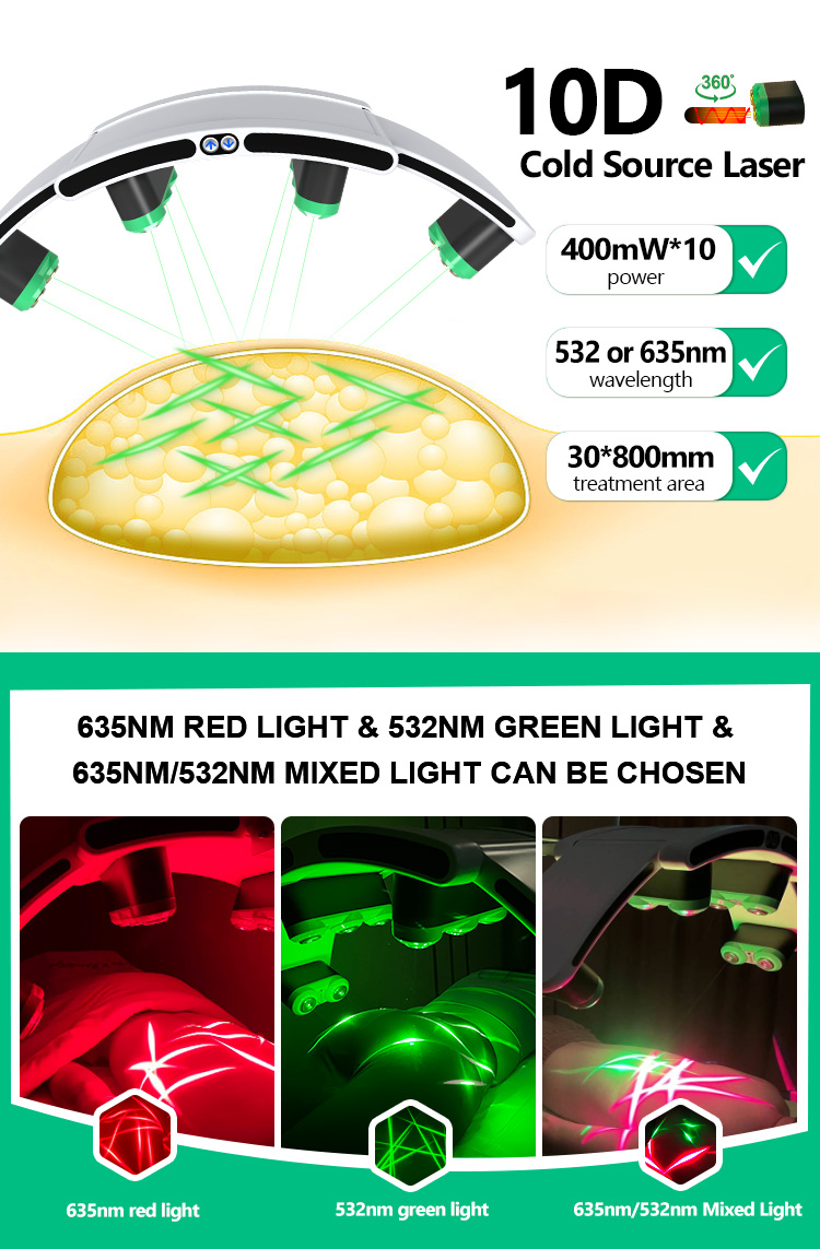 10d laser lipo ems muscle building machine15