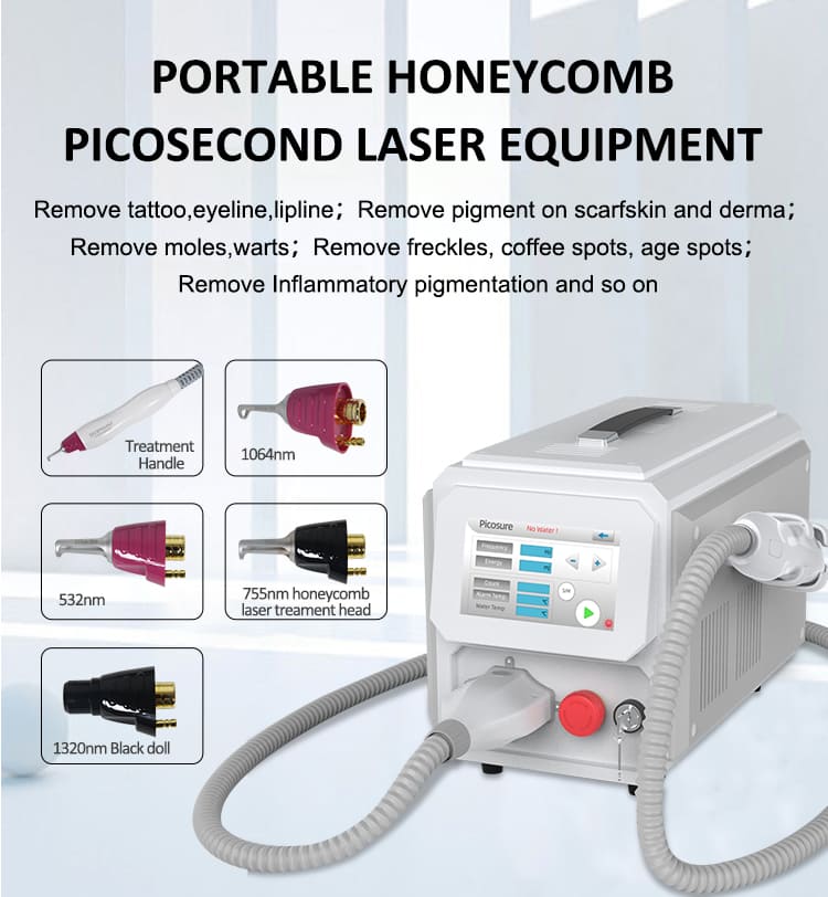picosecond laser tattoo removal machine