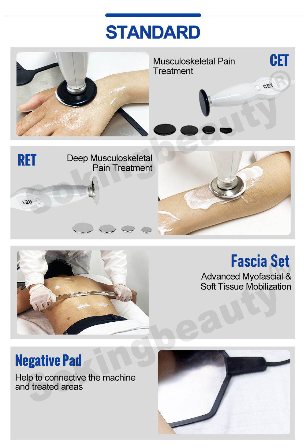 OEM Portable Case‑Type Tecar equipment