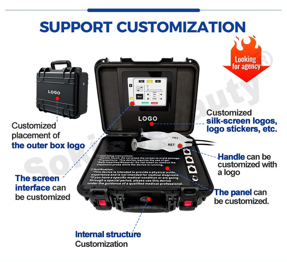 Portable 448K Tecar Wellness Equipment