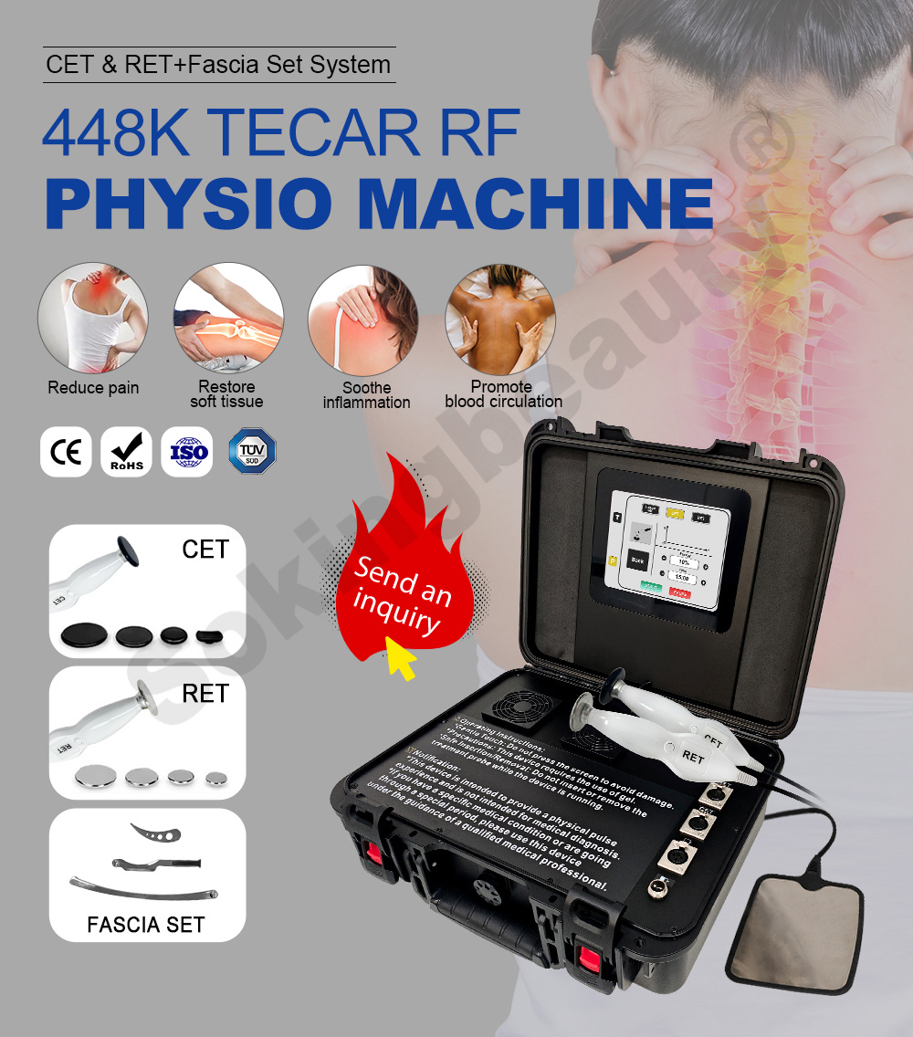 Portable 448K Tecar Wellness machine