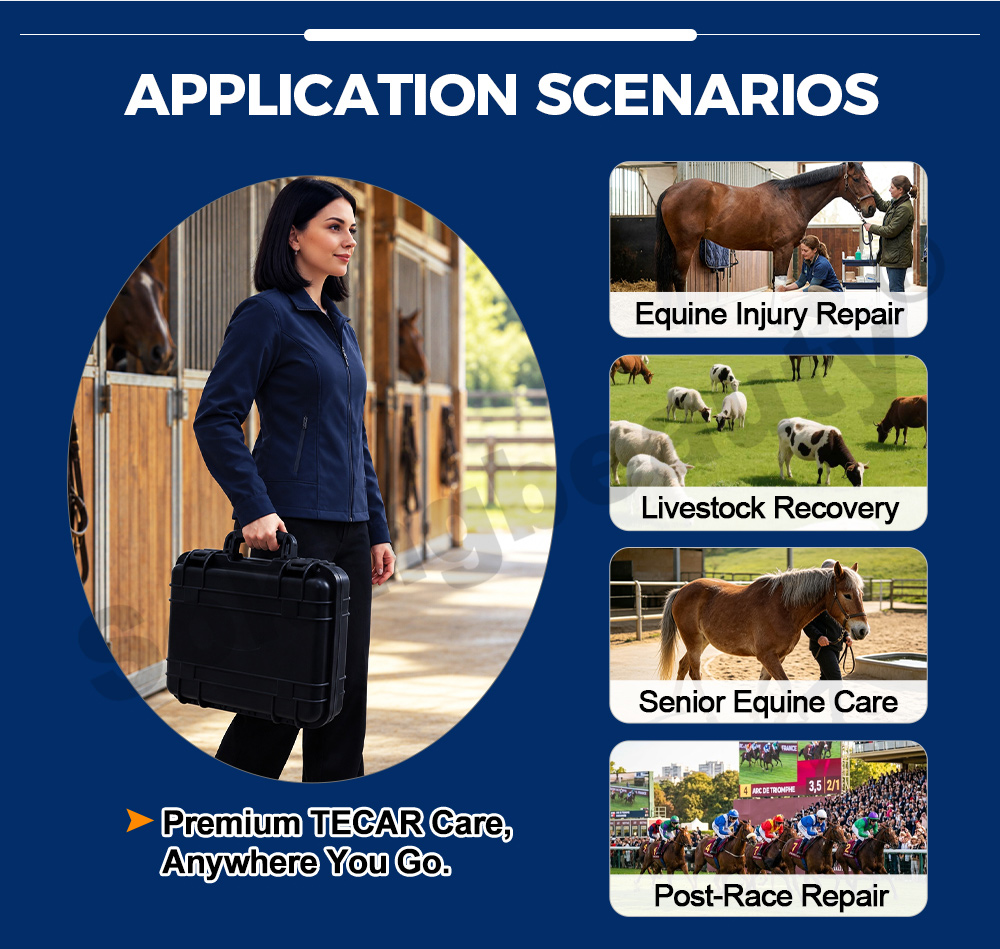 cet ret equine tecar machine