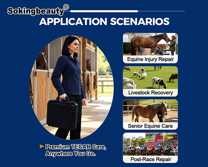 equine tecar machine