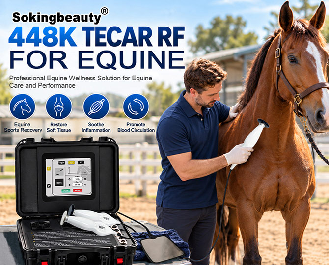 equine use smart tecar device