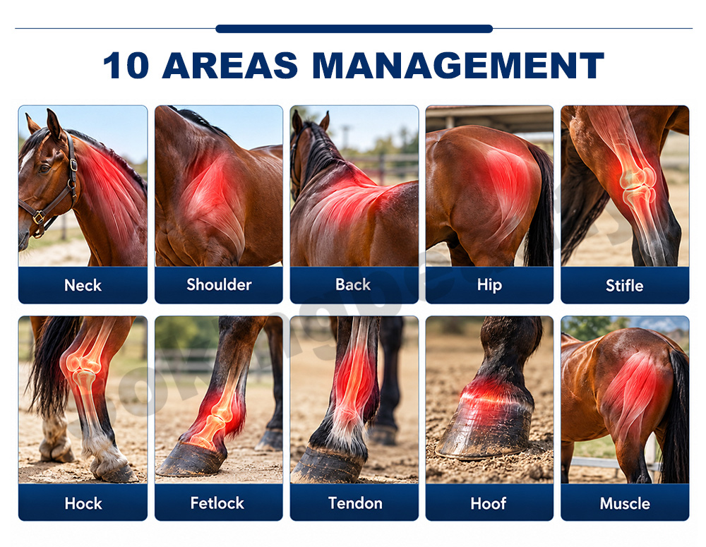 suitcase tecar device for horse