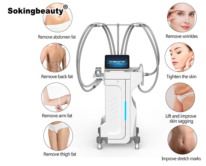 vacuum roller velashape machine