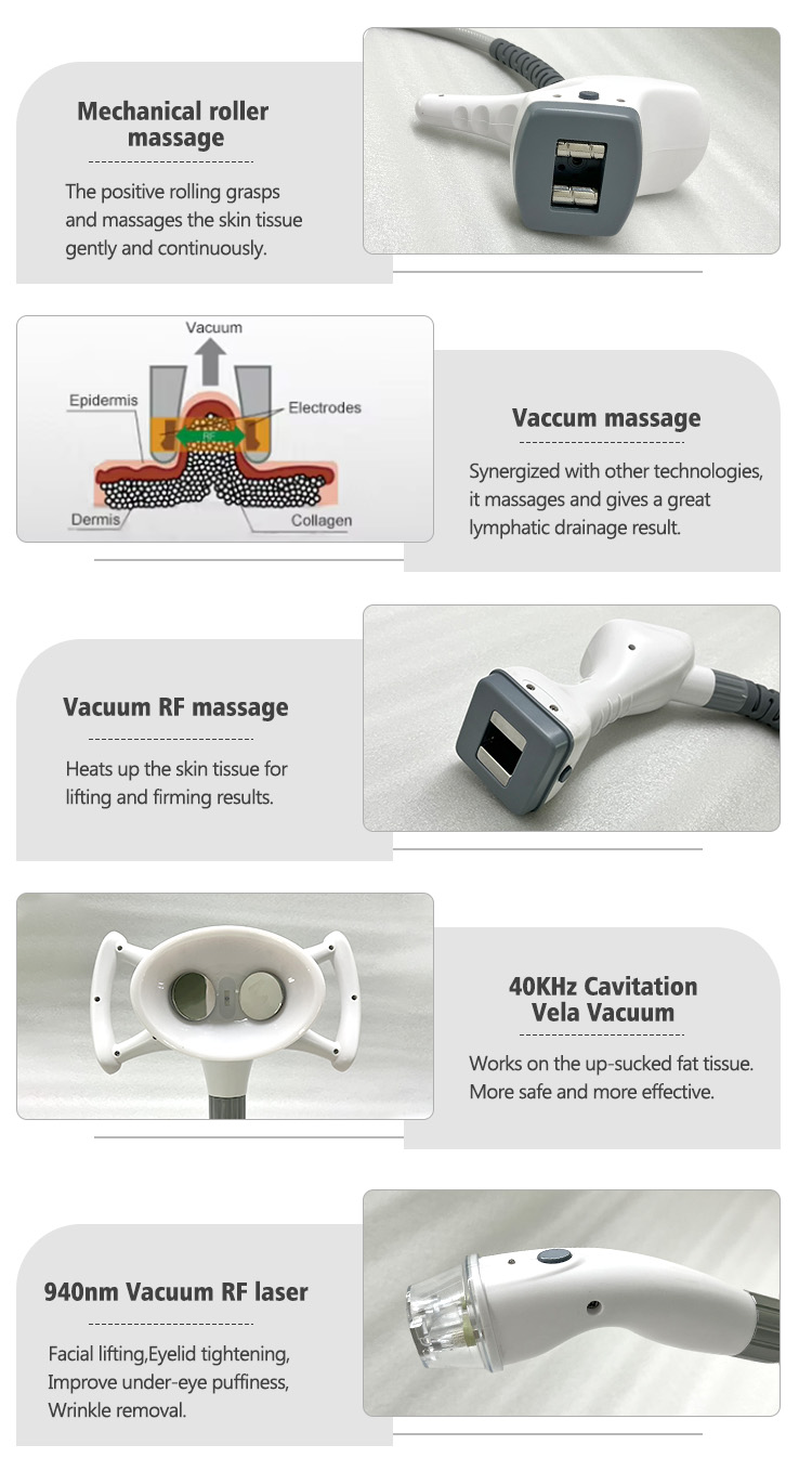 Fat Loss Vacuum RF Machine05