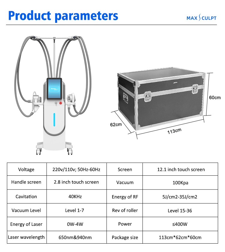 Fat Loss Vacuum RF Machine06