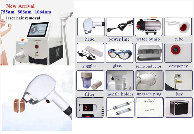 Diode Laser facial Permanent hair removal for sell