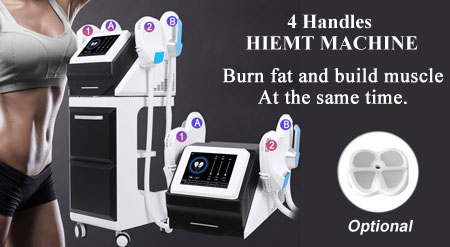 Popular 4 handles hiemt emsculpt neo machine