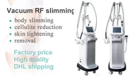 vertical vacuum bipolar rf roller slimming machine