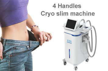 4 handles cryo slim machine