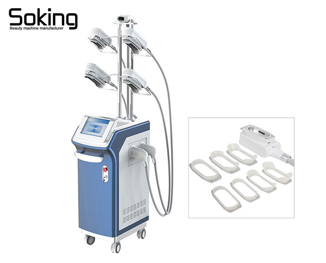 5 handles 360 cryolipolysis fat freezing machine